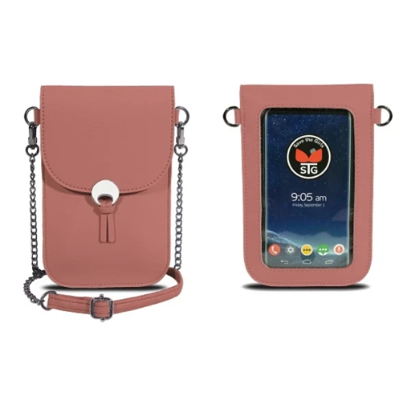 SAVE THE GIRLS COLORADO FLORAL PRINT CELLPHONE CROSSBODY TOUCHSCREEN PURSE