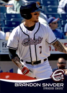 2017 Syracuse Chiefs Choice #25 Brandon Snyder Las Vegas Nevada NV Baseball Card - Picture 1 of 2