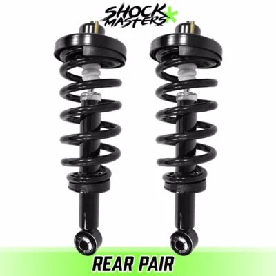 Rear Pair Complete Struts Coil Springs for 2007-2022 Ford Expedition Foto 1 de 4