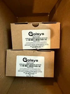 2x Qolsys QS5210-840 IQ Carbon Monoxide Detector - BRAND NEW - Picture 1 of 2