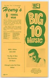 WCFL Chicago Survey Radio Big 10 Music Chart May 25 1970 Henry's Formal Wear