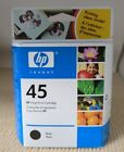 HP 45 Ink Jet Printer Cartridge New Old Stock Sealed EXP Date May 2006 - Black