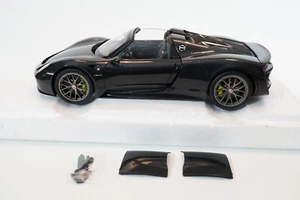 Autoart 12121 Porsche 918 Spyder negro 1:12 - Imagen 1 de 11