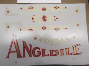 NEW JUST Made ANGLDILE SCALE COMPLETE WATER TRANSFER DECAL SET - Picture 1 of 3