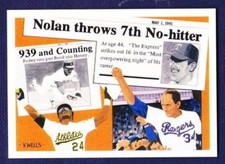 1991 Upper Deck Nolan Ryan & Rickey Henderson "A Day To Remember", #SP2