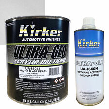 0.75 Gal Kirker Ultra-Glo Car Paint Arctic Blast Pearl UA-81044 & Med Activator