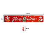 Large Merry Christmas Banner Xmas Sign for Garden Wall House Backdrop Decoration