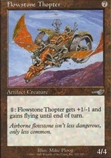MTG magic cards 4x x4 Light Play, English Flowstone Thopter Nemesis