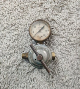 VTG Harris Goss Acetylene Gas Welding Regulator – Torch Gauges – Steampunk Used - Picture 1 of 8