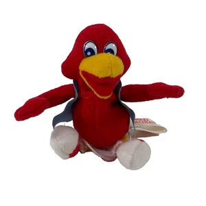 Vintage Red Robin Restaurant 4" Mini Plush Bird Advertising Bird Toy - Picture 1 of 7