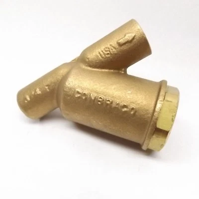 Apollo 59-304-01 3/4′′ Bronce Sweat Wye Colador, Tapa Sólida, Serie 59-300 Foto 1 de 4