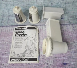 Presto Professional Salad Shooter PARTS LOT - Food Chamber Slice & Super Shred - Picture 1 of 23