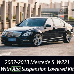 FOR MERCEDES S S63 S65 S600 W221 ADJUSTABLE LOWERING LINKS ABC SUSPENSION KIT - Picture 1 of 8