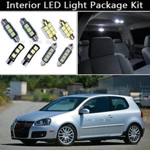 10PCS Canbus LED Interior Lights Package kit Fit 2003-2009 VW MK5 GOLF GTI J1 - Picture 1 of 7
