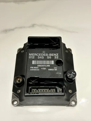 Mercedes Benz W124 PMS ECU Engine Control Module 0125455632 OEM 5WK9 101 Siemens - Image 1 of 4