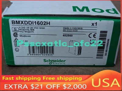 New Schneider Electric BMXDDI1602H Modicon Discrete Input Module - Image 1 of 4