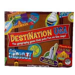 MindWare DESTINATION USA Board Game Educational Geography 50 States Map 2010 - Picture 1 of 8