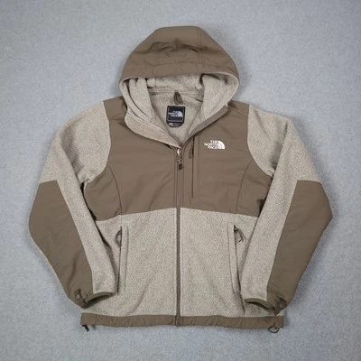 Chaqueta The North Face Mujer Pequeña Denali Polartec Vellón Con Capucha Senderismo Gorp Foto 1 de 4