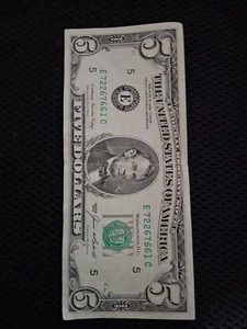 1985 $5 Bill - Picture 1 of 4