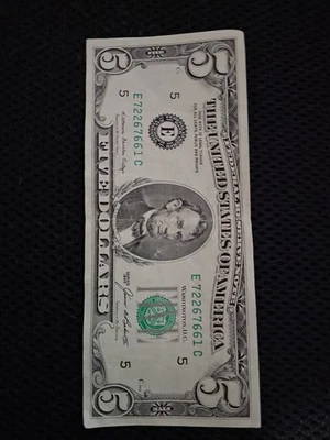 1985 $5 Bill - Image 1 of 4