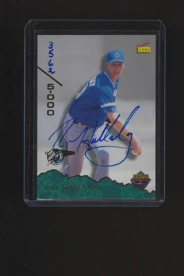 1995 Signature Rookies Tetrad Roy Halladay #72 On Card Auto 3562/5000 - Image 1 of 2