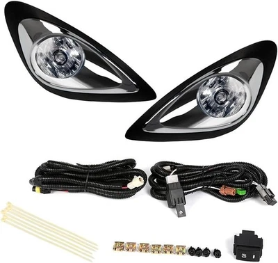 Conjunto de faros antiniebla de conducción para parachoques delantero Nissan March/Micra 2013 ~ 2018/1 juego Foto 1 de 4