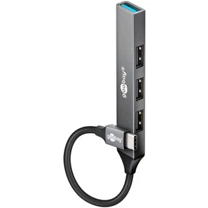 Slim 4-Port USB-Hub, USB-C™ auf USB-A, 5 Gbit/s - 74457 - Photo 1/9