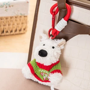 Cartoon Animal Plush Puppy Doll Keychain Car Hanging Pendant Bag Pendant - Picture 1 of 12