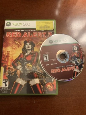 Command & Conquer Red Alert 3 - Microsoft Xbox 360 CIB Tested Working - Image 1 of 4