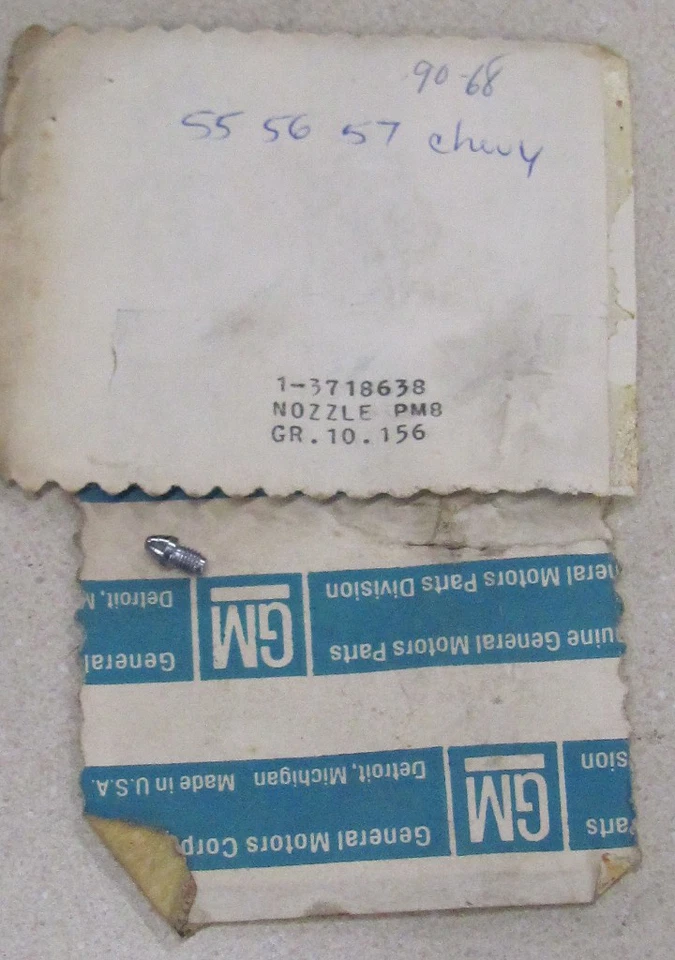 Boquillas de lavadora Bel Air 3718638 NOS 55 56 57 Chevrolet Foto 1 de 1