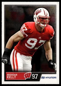 2012 Wisconsin Badgers Program Cards #NNO Brendan Kelly - Bild 1 von 2