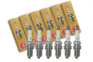 NGK Spark Plugs For Nissan Skyline R33 GTST RB25 DET Set Of 6 - Picture 1 of 1