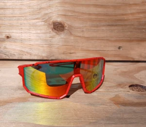 Kids Youth Sunglasses Cycling Sports Athletics Red - Picture 1 of 4