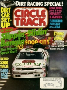 CIRCLE TRACK 1991 AUG - IRVAN, KULWICKI, MARLIN, WALTRIP, BUDGET MOTORS* - Imagen 1 de 1
