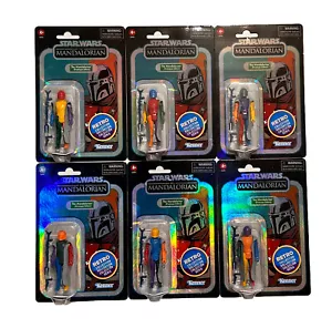 Star Wars The Mandalorian Retro Collection Kenner Hasbro 9,5 cm Gran Selección - Imagen 1 de 7