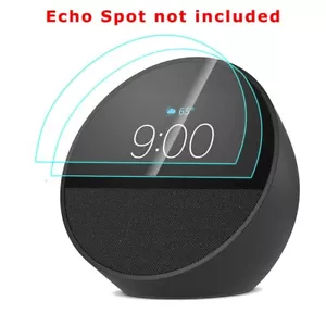 High Grade 2x Screen Protector Flim Compatible with Echo Spot 2024 Smart Speaker - Picture 1 of 6