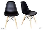 New Set Of Two Of Replica Cafe Dinner Side Chair Black