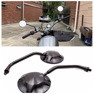 Universal CNC Rearview Side Mirrors For Ducati Scrambler 800 1100 For BMW R Nine - Picture 1 of 6