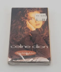Celine Dion, Nothing Broken But My Heart (Cassette Single Tape) Canada Rare NEW - Picture 1 of 5