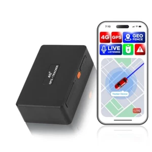 GPS Tracker Live Listening Remote Device 4G SIM Card Vehicle Car Monitoring Mini - Picture 1 of 7
