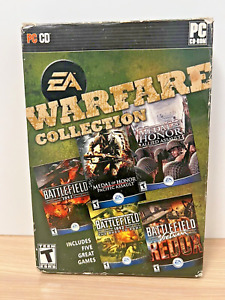 PC - EA Warfare Collection-RARE Medal Of Honor Battlefield 1942 (2006) 12 Discs