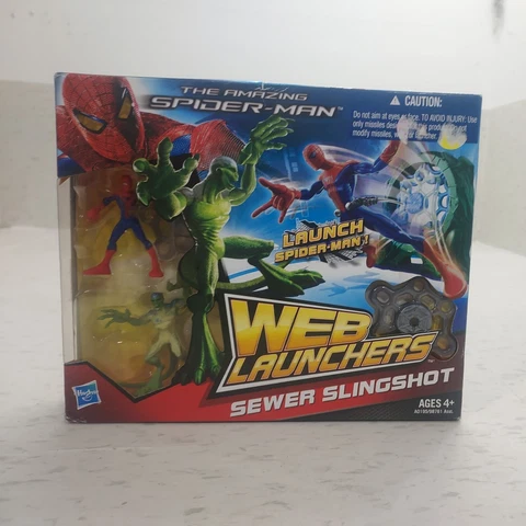 The Amazing Spider-Man  Web Launchers  Sewer Slingshot   Marvel Cover