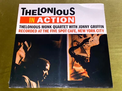 THELONIOUS MONK & JOHNNY GRIFFIN IN ACTION LP *EU* PRESS 180g VINYL REISSUE New - Image 1 of 2
