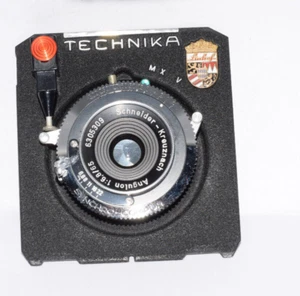 Schneider Kreuznach 65mm f/6.8 Lens Synchro Compur Lens Linhof Technika V 6X9 - Picture 1 of 4