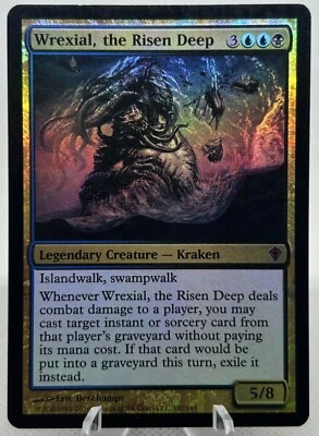 Wrexial, the Risen Deep 120/145 Foil Worldwake MTG MP - Image 1 of 2