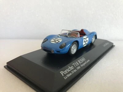 PORSCHE 718 RS60 Mans 1960 N°36 (M191) MINICHAMPS 1/43 - Photo 1/4