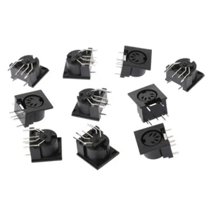 10 Pcs/Set PCB Panel Mount Female Connector DIN5 DIN 5-Pin DS-5-01 MIDI - Picture 1 of 8