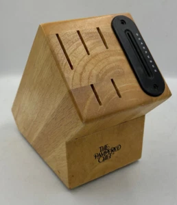 Pampered Chef Knife Block with Built in Sharpener - Picture 1 of 7