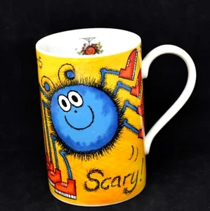 Dunoon Stoneware HAIRY SCARYS SPIDERS Coffee Mug - Picture 1 of 5