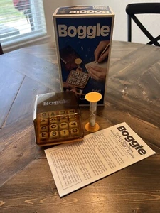 Vintage 1976 BOGGLE Parker Brothers Word Game Complete - Picture 1 of 6